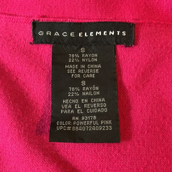 Grace Elements Cardigan Size S - Picture 4 of 4